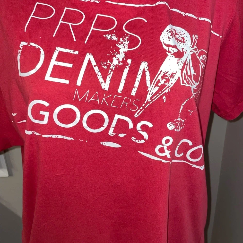 PRPS Red Short Sleeve T-Shirt XL